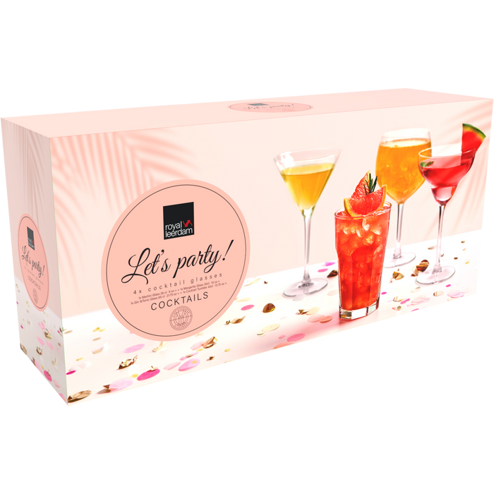 Royal Leerdam Cocktailset 65 cl - 4-delig