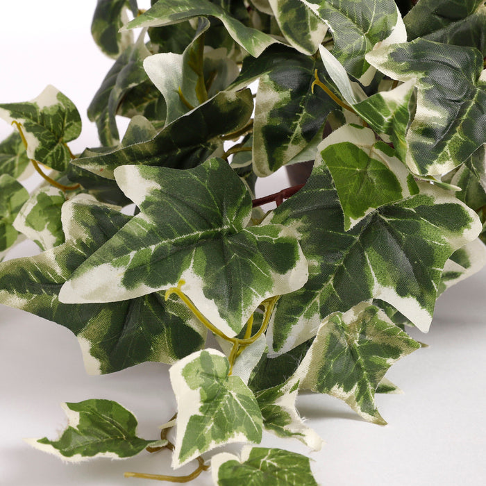 Mica Decorations Hedera Kunstplant - H45 x Ø25 cm - Groen Bont