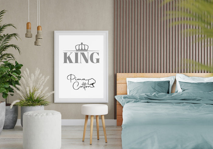 Luxe dekbedovertrek King - 300 TC topkwaliteit - 200x200|220 - jade