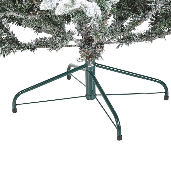 Beliani - BRISCO - Kerstboom - Wit - 180 cm - Synthetisch materiaal