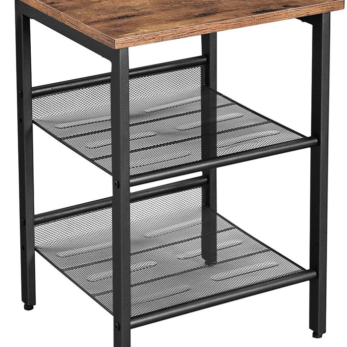 ACAZA Bijzettafel Vintage bruin