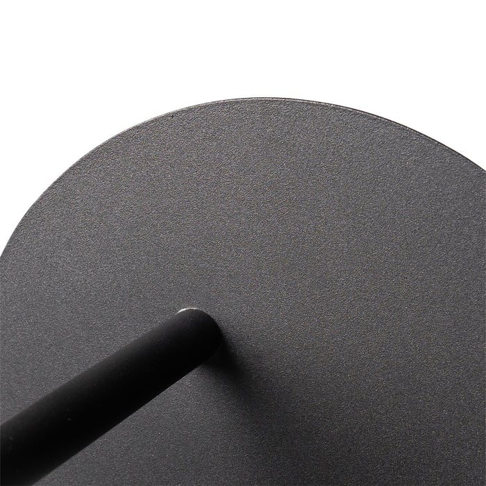 QAZQA Art Deco wandlamp zwart en smoke glas - Flore