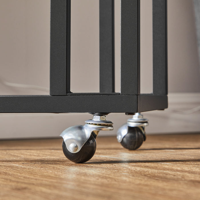 ACAZA Bijzettafel Lichte eik