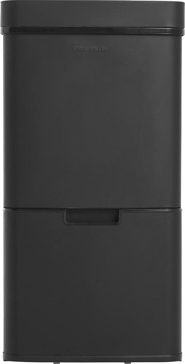 StangVollby Lunden prullenbak met sensor - 3 vakken - 72L - Zwart