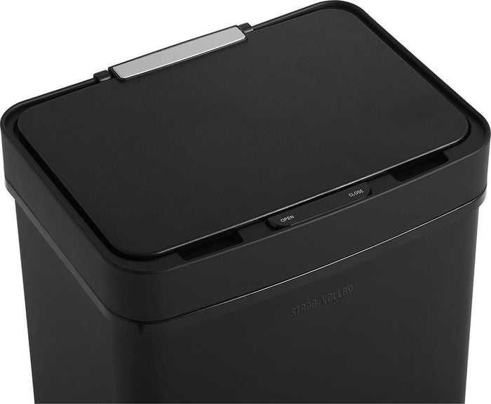 StangVollby Lunden prullenbak met sensor - 3 vakken - 72L - Zwart