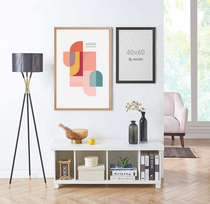 Fotokader - Fotolijst - 61x91.5 cm - MDF hout - Lichte Eik