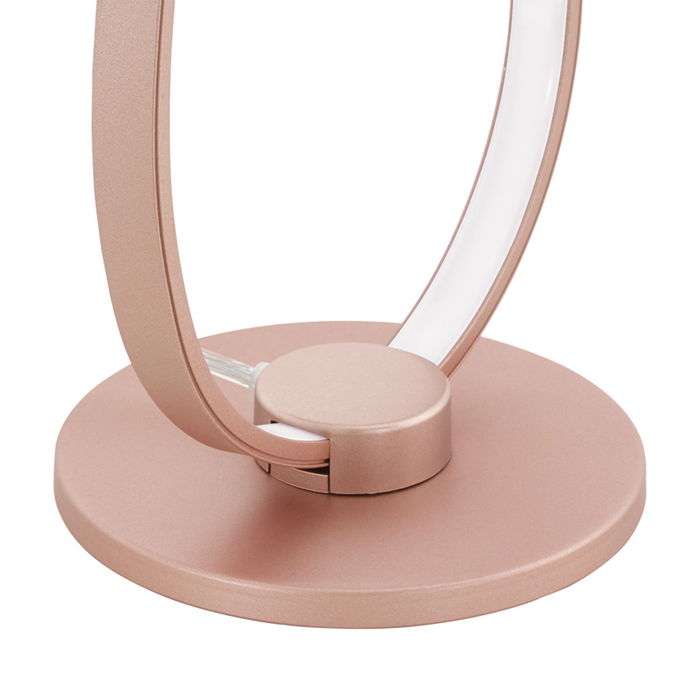 EGLO Palozza Tafellamp - LED - 38 cm - Rozegoud|Wit