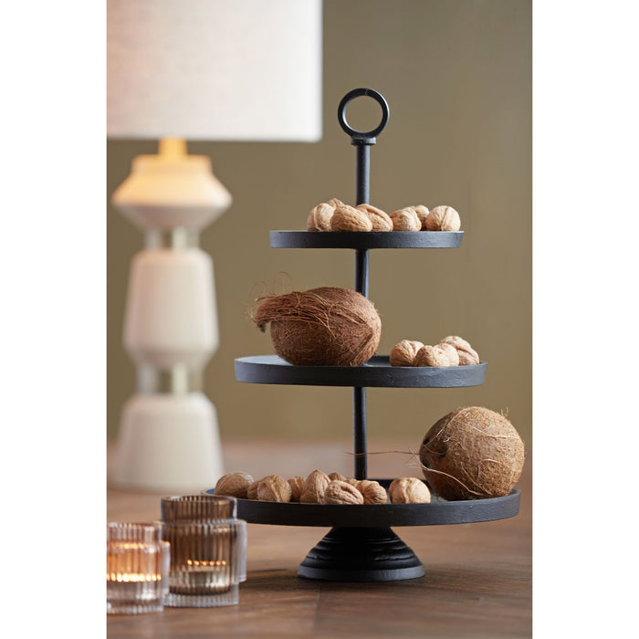 Light & Living Etagère Marozu - Zwart - 3 Laags