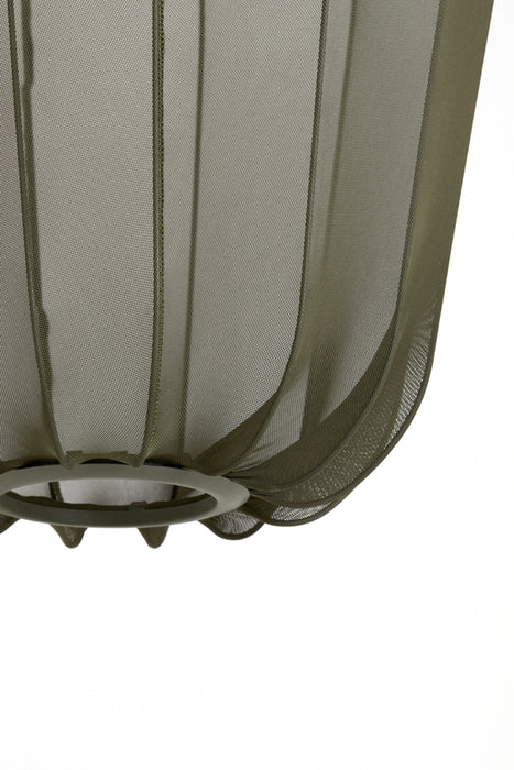 Light & Living Plumeria Hanglamp - H 50 x Ø 42 cm - Donkergroen