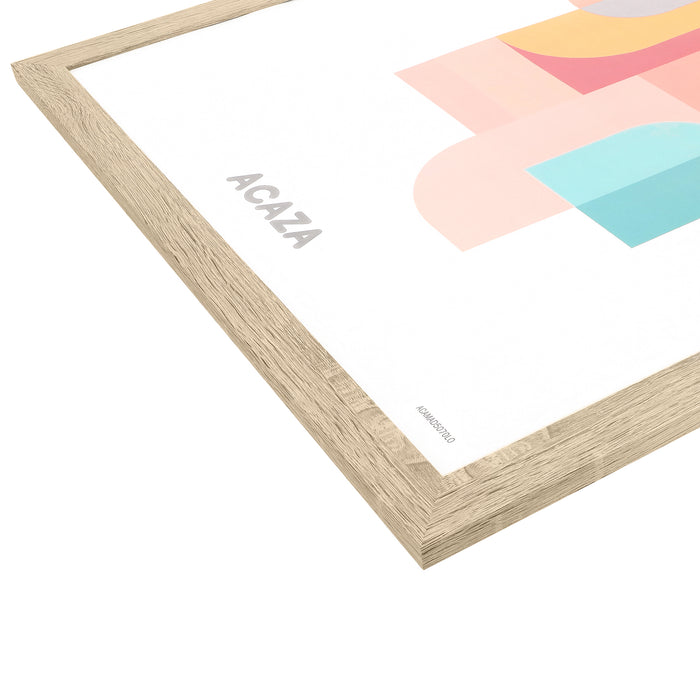 Fotokader - Fotolijst - 50x70 cm - MDF hout - Lichte Eik