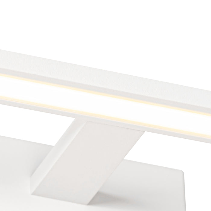 QAZQA Wandlamp wit 41,5 cm incl. LED IP44 - Jerre