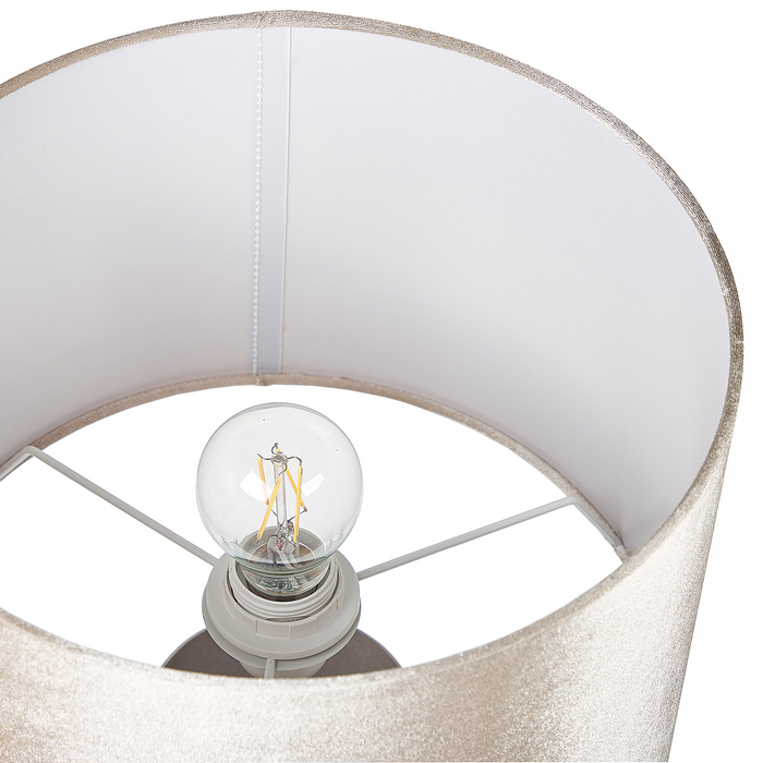 Beliani - SANKURU - Tafellamp - Beige - Keramiek