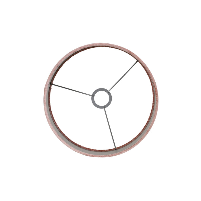 Light & Living Cilinder Lampenkap Gemstone - Oudroze - Ø30x21cm