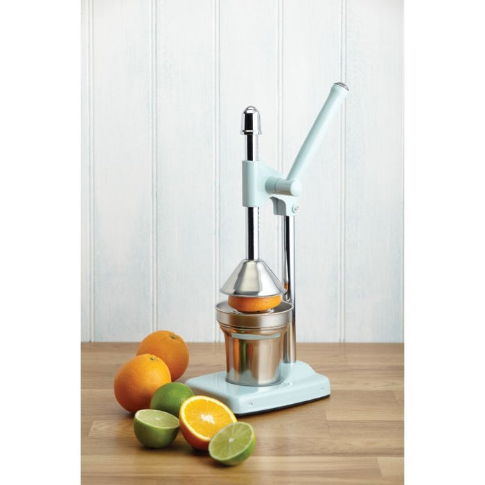 KitchenCraft - Citruspers met Hendel, Vintage Blue - KitchenCraft | Li