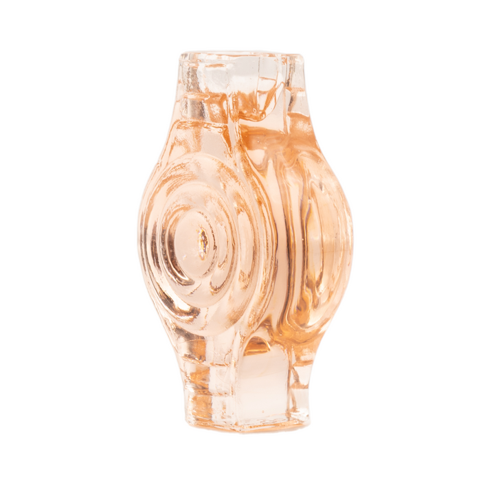 Brût Homeware, Set van 2 Kaarshouder, Rond, zacht roze