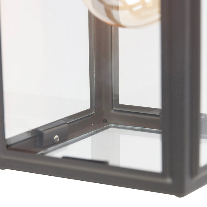 QAZQA Smart buiten wandlamp grijs incl. Wifi G95- Sutton down