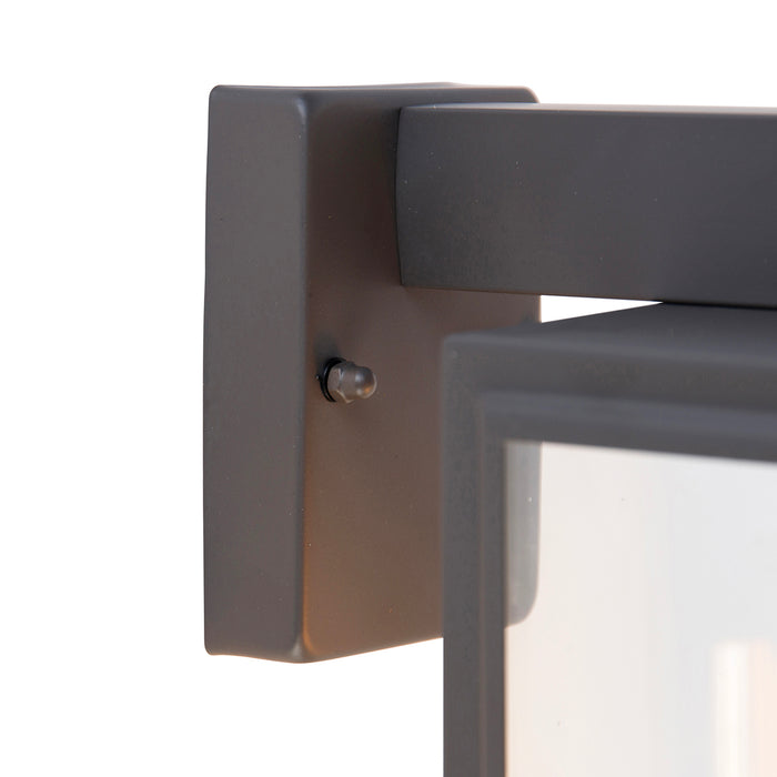 QAZQA Smart buiten wandlamp grijs incl. Wifi G95- Sutton down