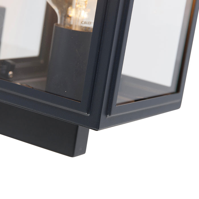 QAZQA Smart buitenwandlamp grijs incl. Smart G95 - Sutton Up