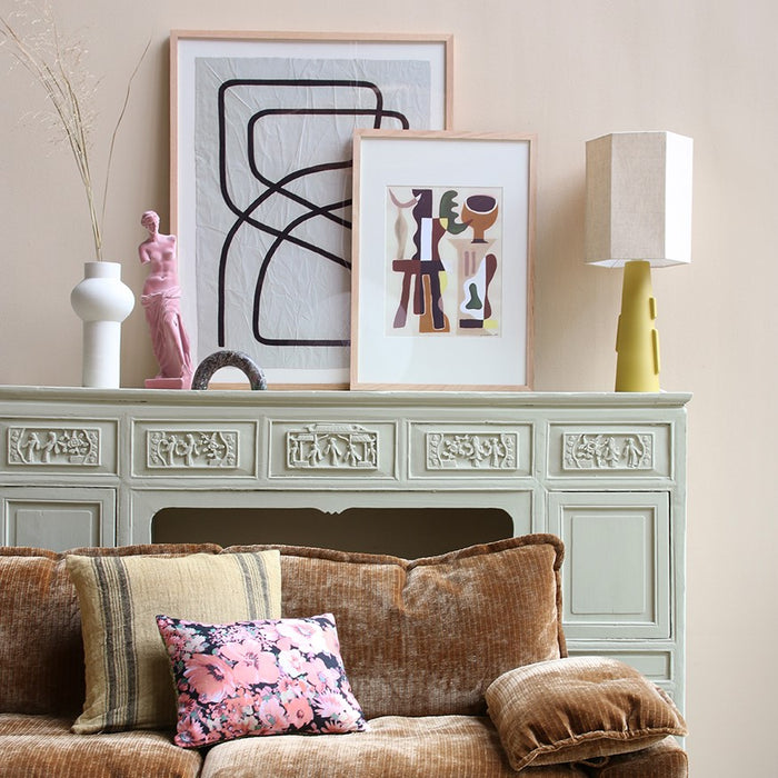 HKliving Cone Lampenvoet - Matt Green