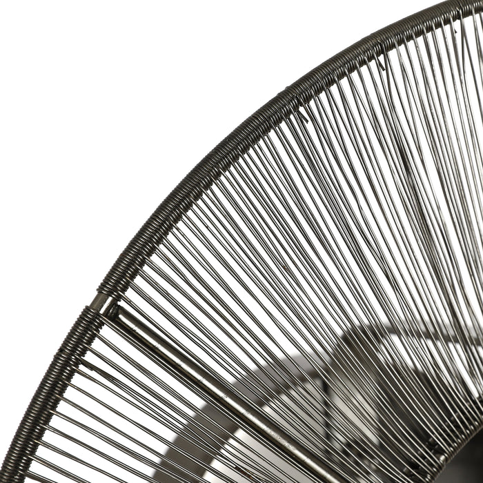 Mica Decorations Bodil Wandlamp Ø60 cm Zwart