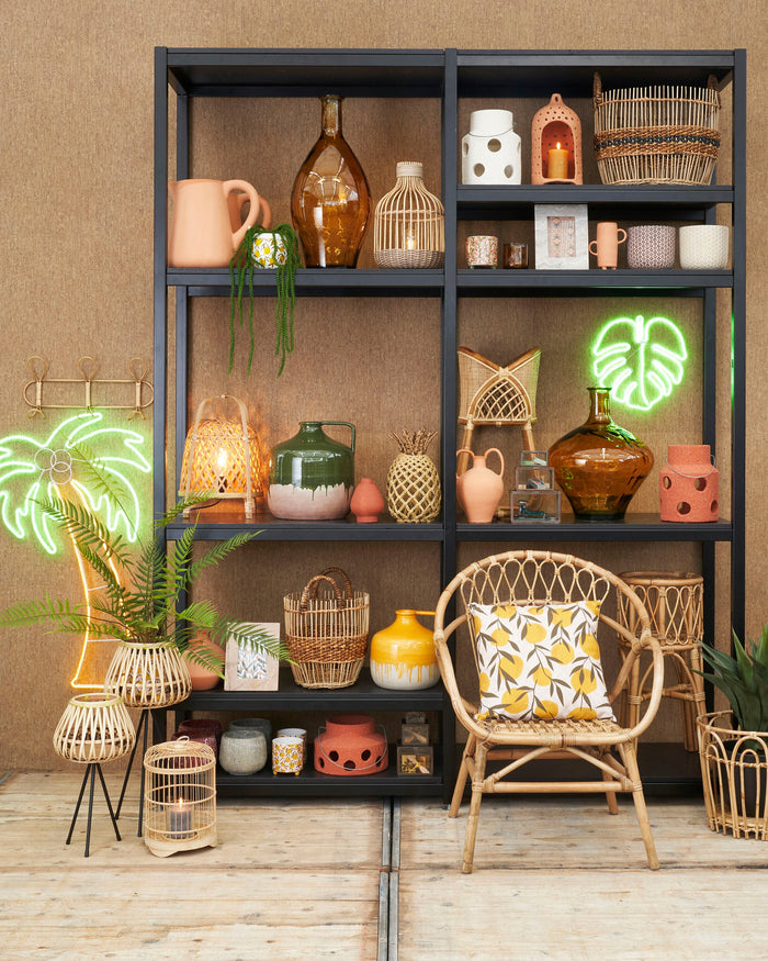 Mica Decorations Pietra Lantaarn - H25 x Ø19 cm - Terra