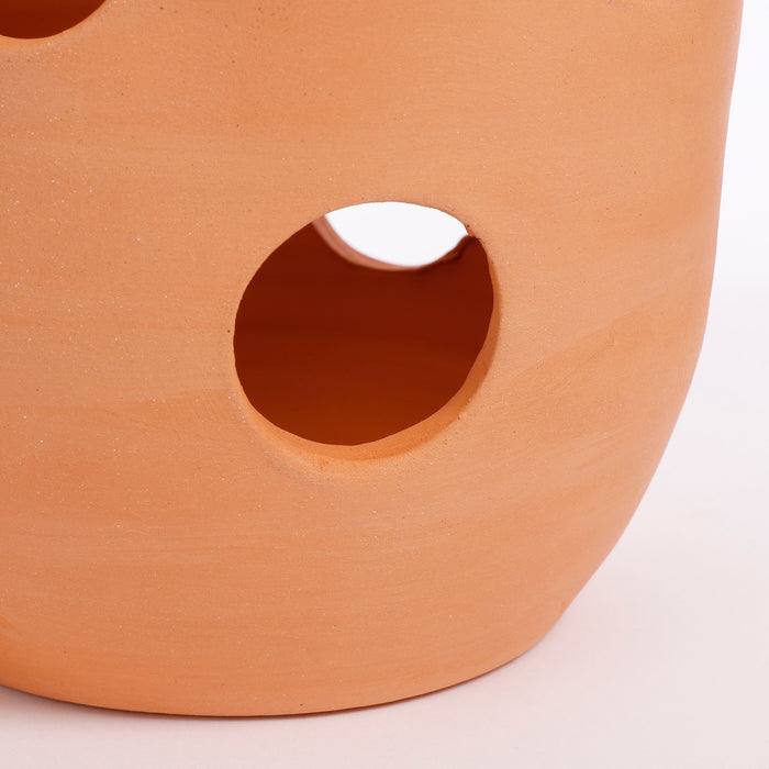 Mica Decorations Arena Lantaarn - H35 x Ø20 cm - Terracotta