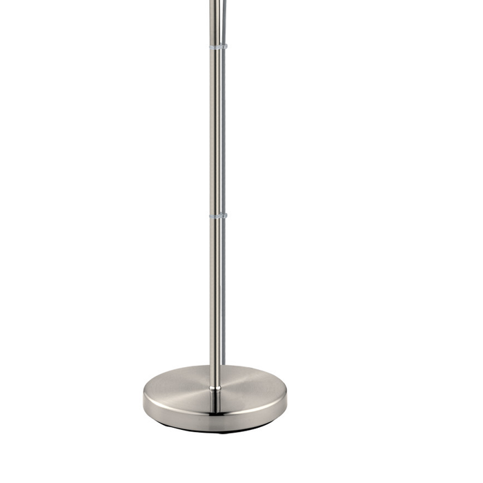 EGLO Conesa Vloerlamp - E27|E14 - 170 cm - Grijs|Wit