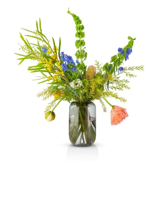 Vaas, Glas, 22 cm, Stone - Eva Solo | Acorn