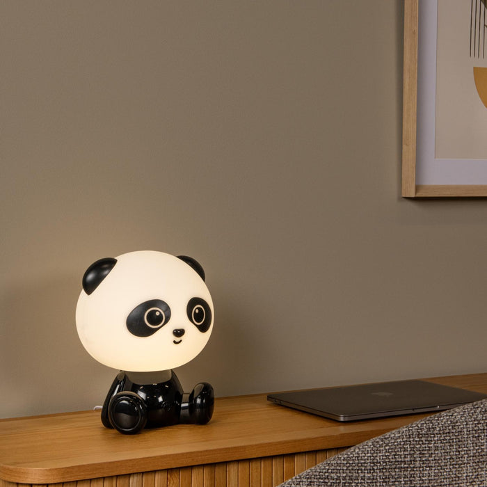 Lucide DODO PANDA Tafellamp - Zwart
