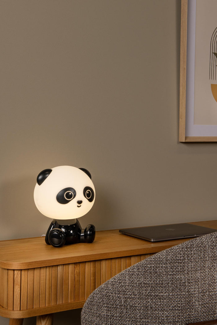 Lucide DODO PANDA Tafellamp - Zwart