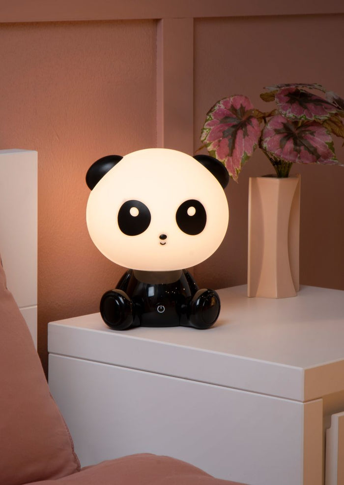 Lucide DODO PANDA Tafellamp - Zwart