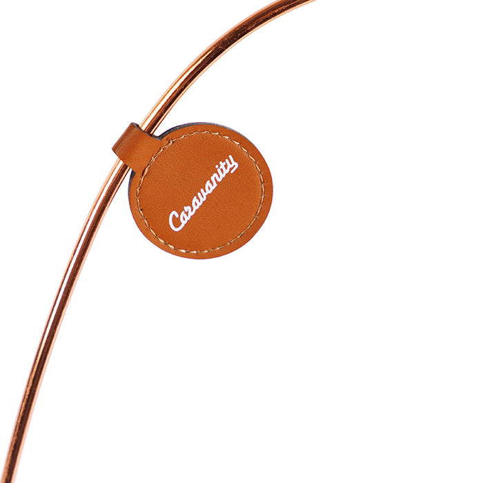 QAZQA Tafellamp wit IP44 incl. bluetooth speaker - Storm Music