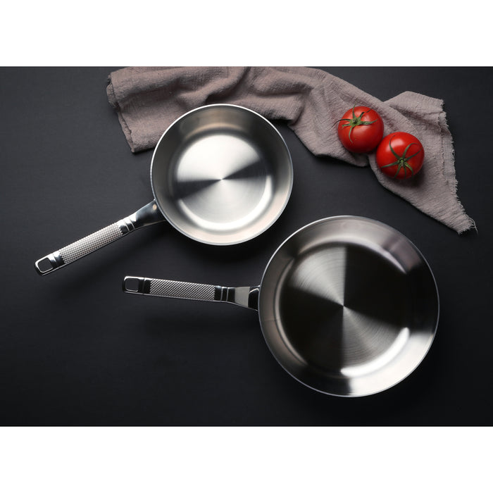 Saveur Selects - Triply RVS Koekenpannenset Inductie - 20cm - 25cm