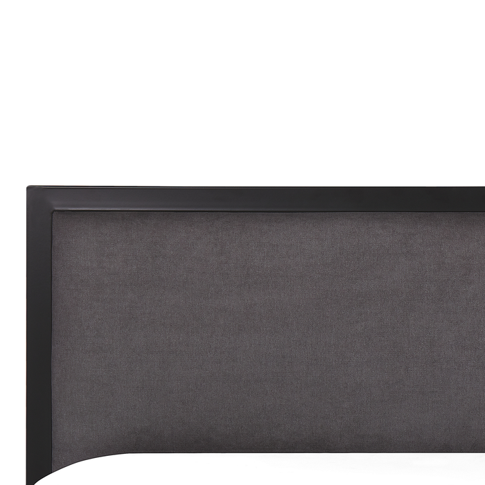 Beliani - CLAMART - Tweepersoonsbed - Zwart - 160 x 200 cm - Metaal