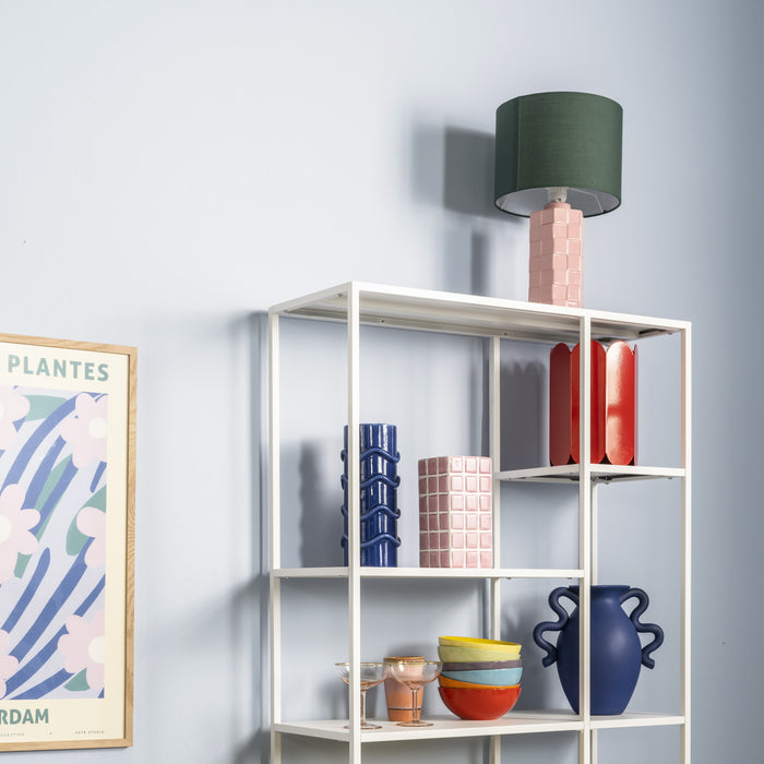 &k amsterdam Check Lamp - Roze