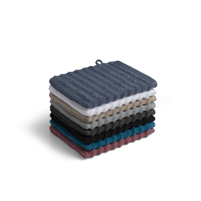 Seashell Wave Gastendoekjes - 6 stuks - 30x50cm - wit