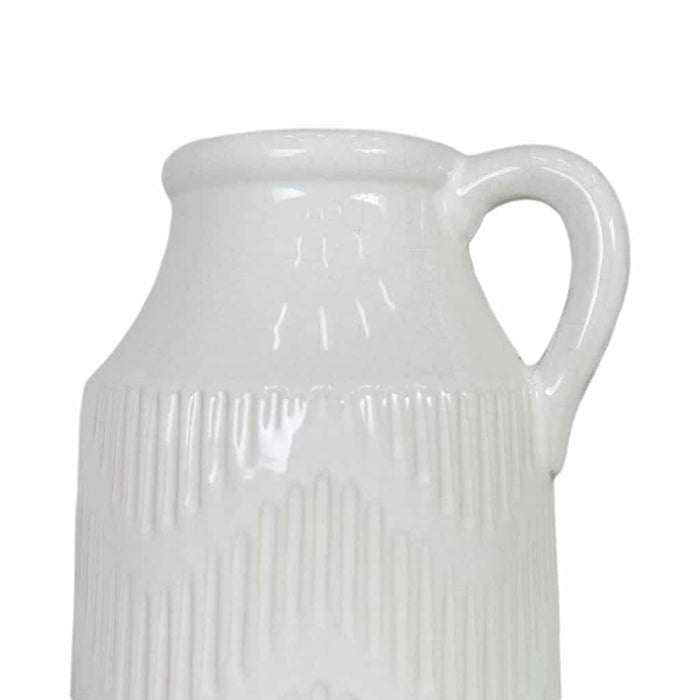 Liviza Vaas Kande wit met handvat
