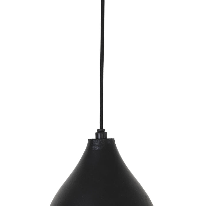 Light & Living Hanglamp Sumero - Zwart|Goud - Ø18cm