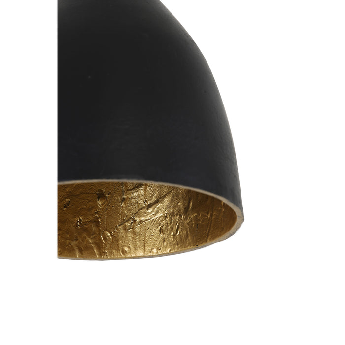 Light & Living Hanglamp Sumero - Zwart|Goud - Ø18cm