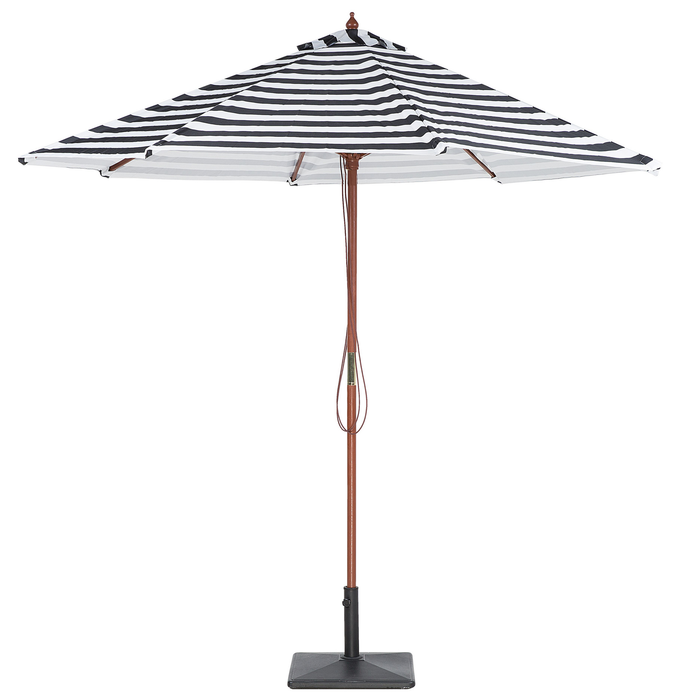 Beliani - FERENTILLO - Parasol - Wit - 260 cm - Polyester