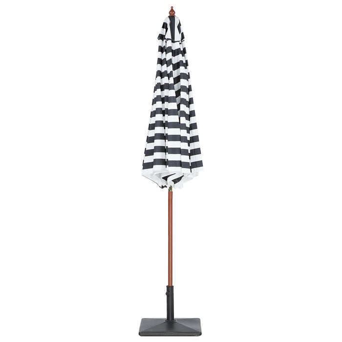 Beliani - FERENTILLO - Parasol - Wit - 260 cm - Polyester