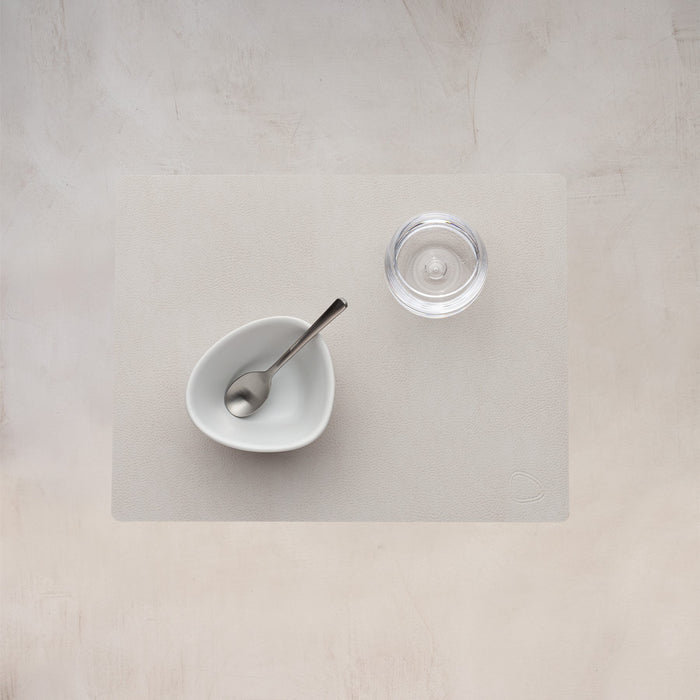 LIND DNA Serene Placemat Curve M - 4 st. - Crème