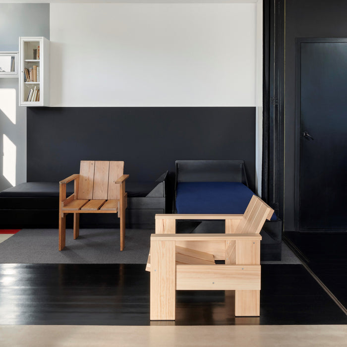 HAY Crate Loungestoel - Crème