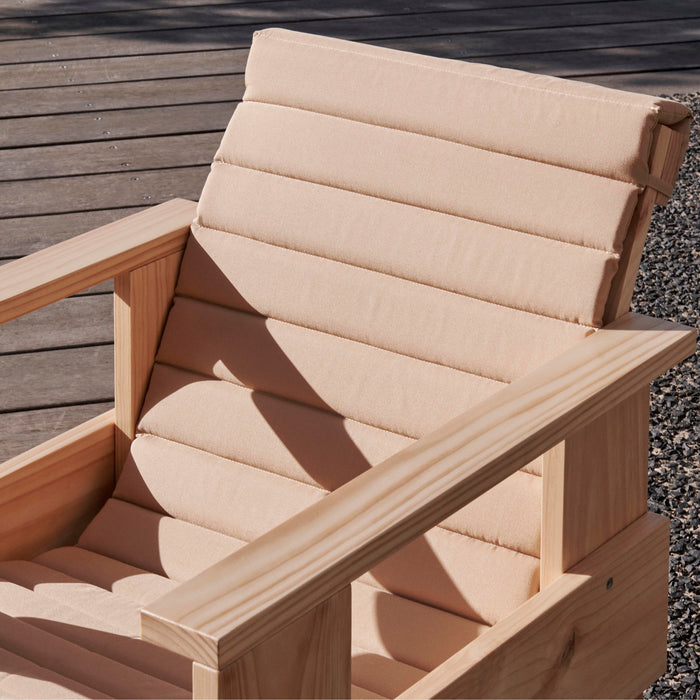 HAY Crate Loungestoel - Crème