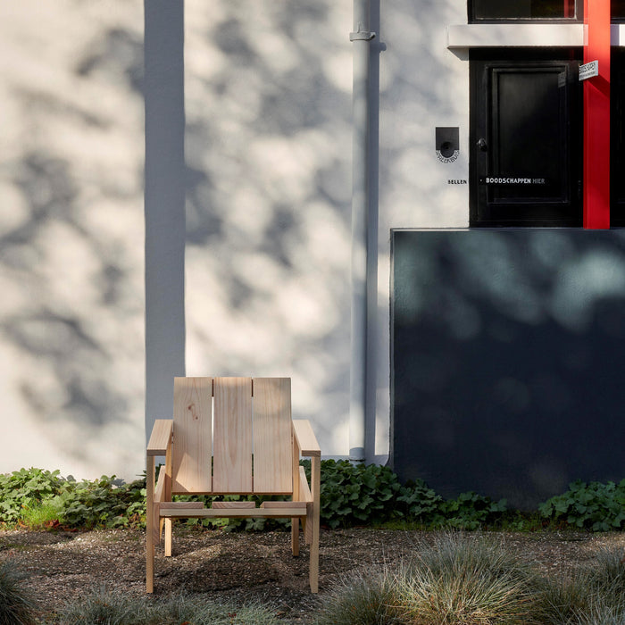 HAY Crate Loungestoel - Crème