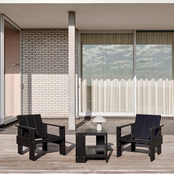 HAY Crate Loungestoel - Zwart