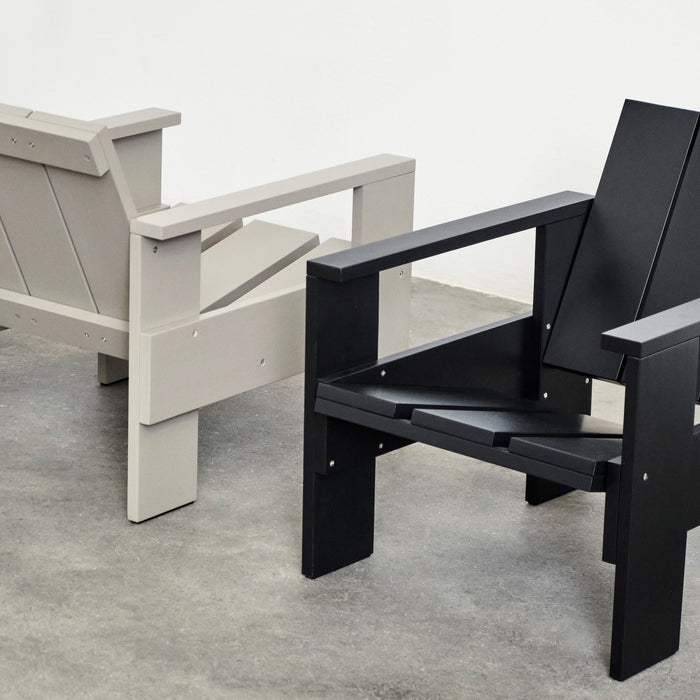 HAY Crate Loungestoel - Zwart