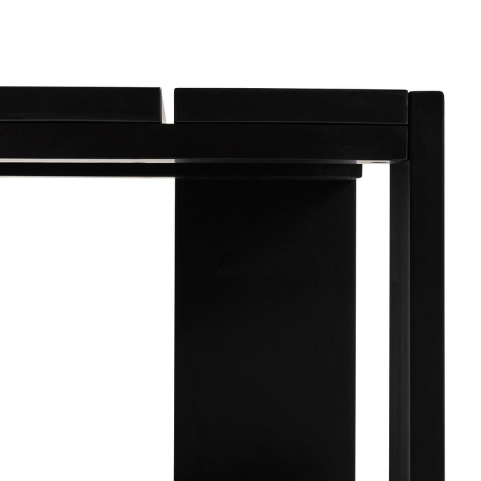 HAY Crate Bijzettafel H 40 cm - Zwart