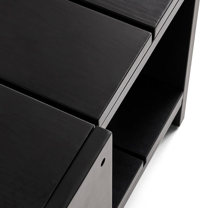 HAY Crate Bijzettafel H 40 cm - Zwart