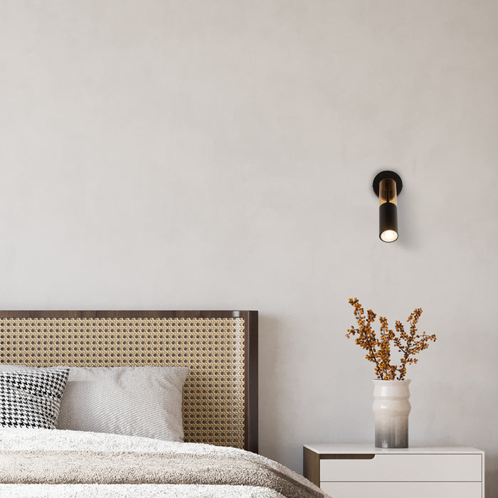 Searchlight Siena Wandlamp - Amber Acrylic